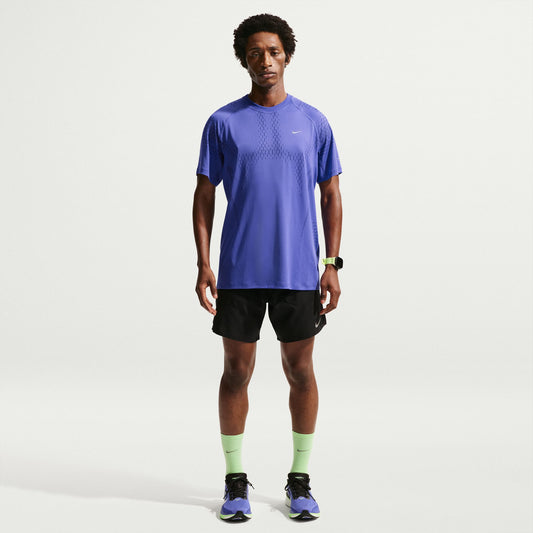 Nike Stride Men's Dri-FIT ADV Short-Sleeve Running Top - Lapis/Deep Royal Blue