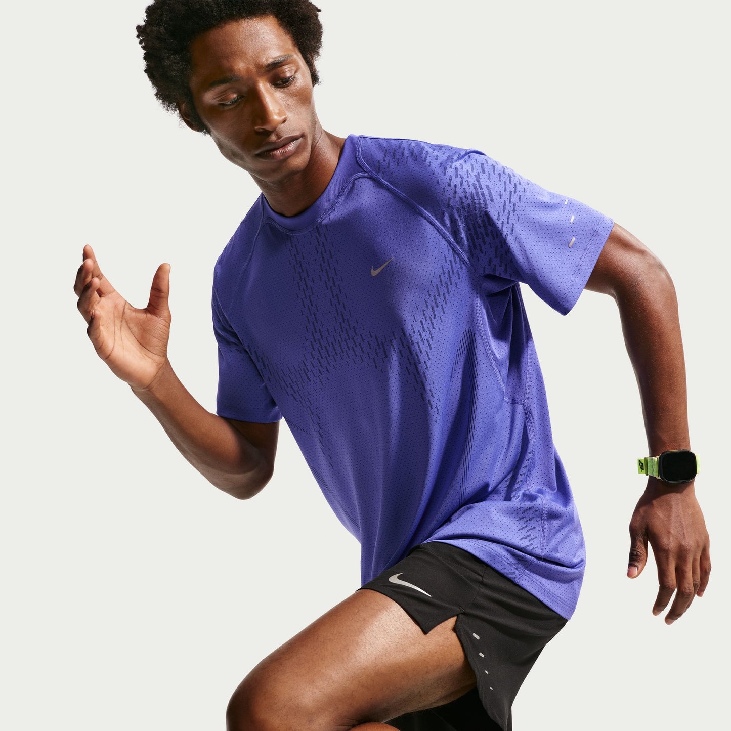 Nike Stride Men's Dri-FIT ADV Short-Sleeve Running Top - Lapis/Deep Royal Blue