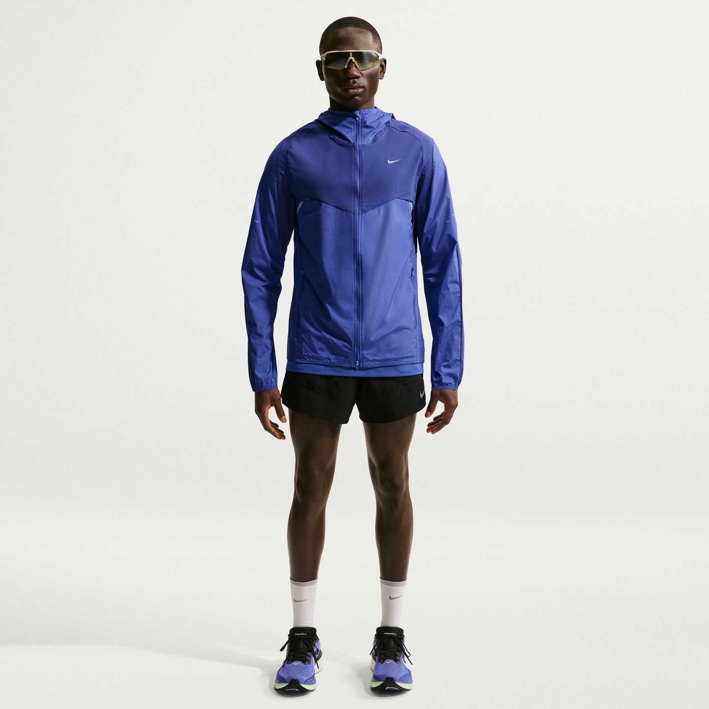 Nike Men's Stride Plus Repel Running Jacket Men's - Blue