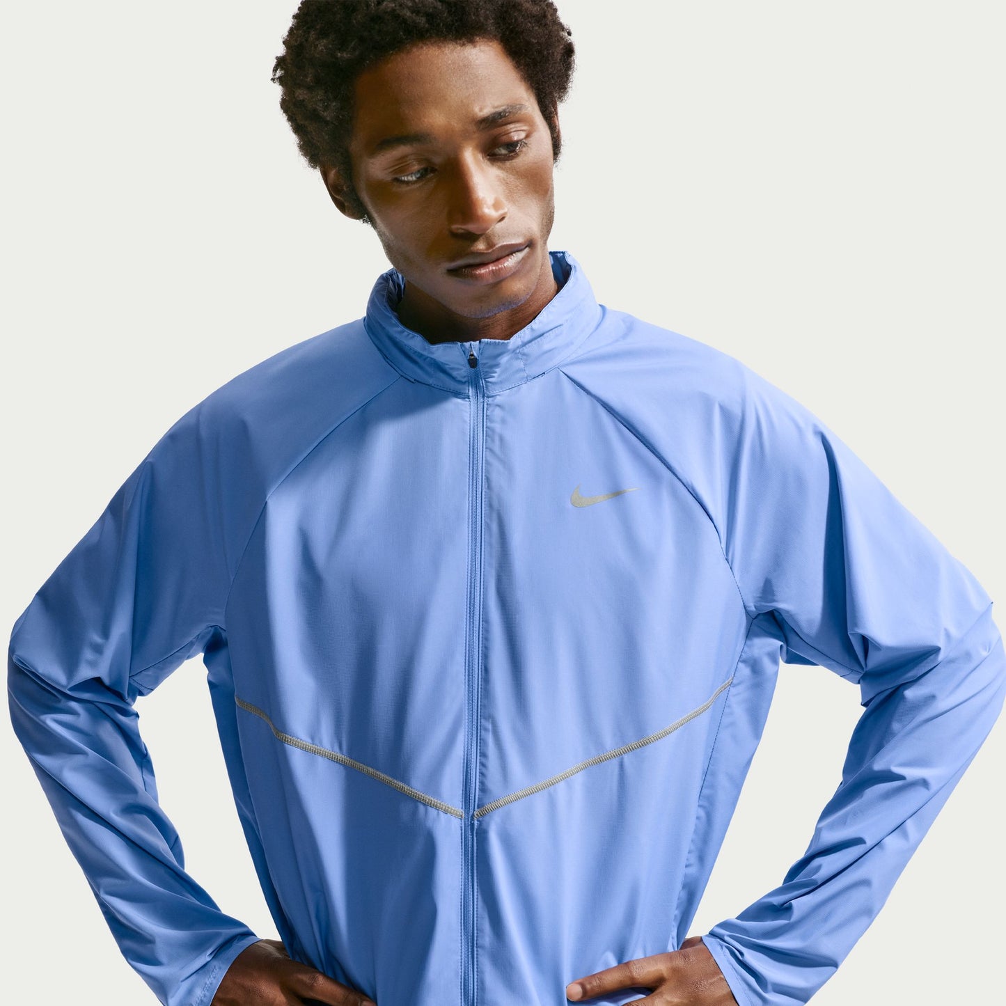 Nike Miler Repel UV Protection Running Jacket Men's - Royal Pulse