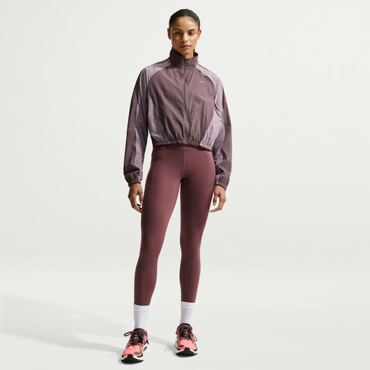 Nike Swift Women's Repel UV-Protection Running Jacket - Tattoo/Light Violet Ore/Burgundy Crush