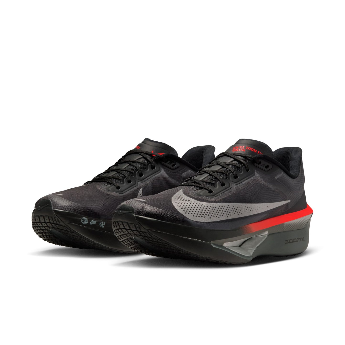 Nike Zoom Fly 6 Men's - Black/Bright Crimson/Wolf Grey/Metallic Silver