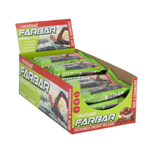 FARBAR Racefood Single Bar - Date & Cranberry