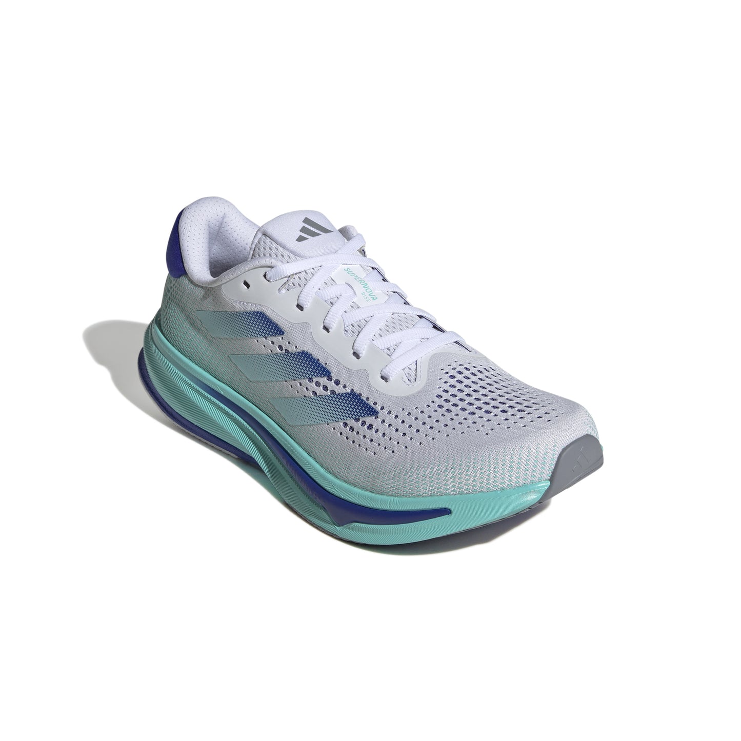 Adidas Supernova Rise Men's - Cloud White/Lucid Blue/Flash Aqua