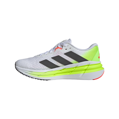 Adidas Adistar 3 Men's - Cloud White/Night Metallic/Lucid Lemon