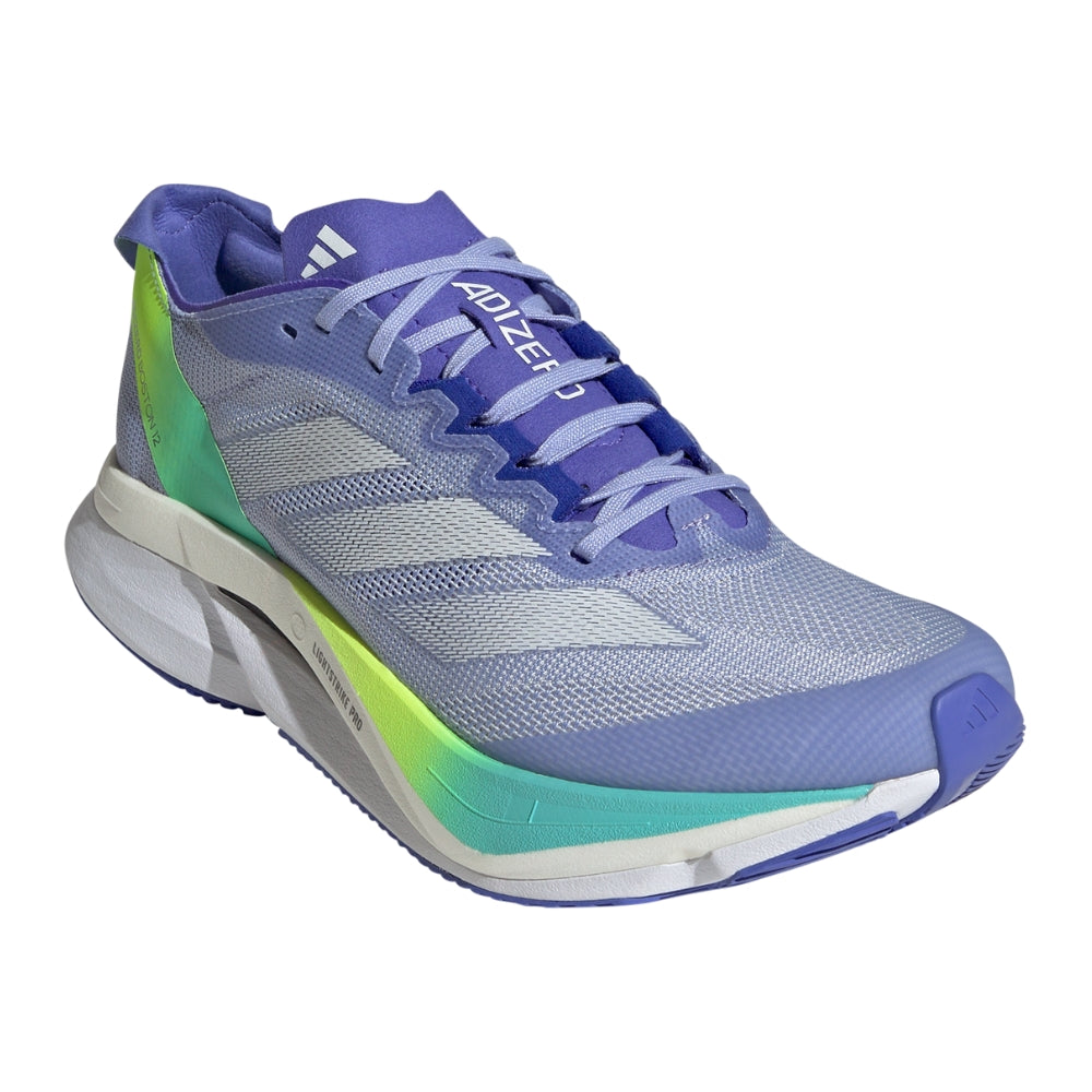 Adidas Adizero Boston 12 Women's -  Blue Spark/Zero Metalic/Cobalt Blue