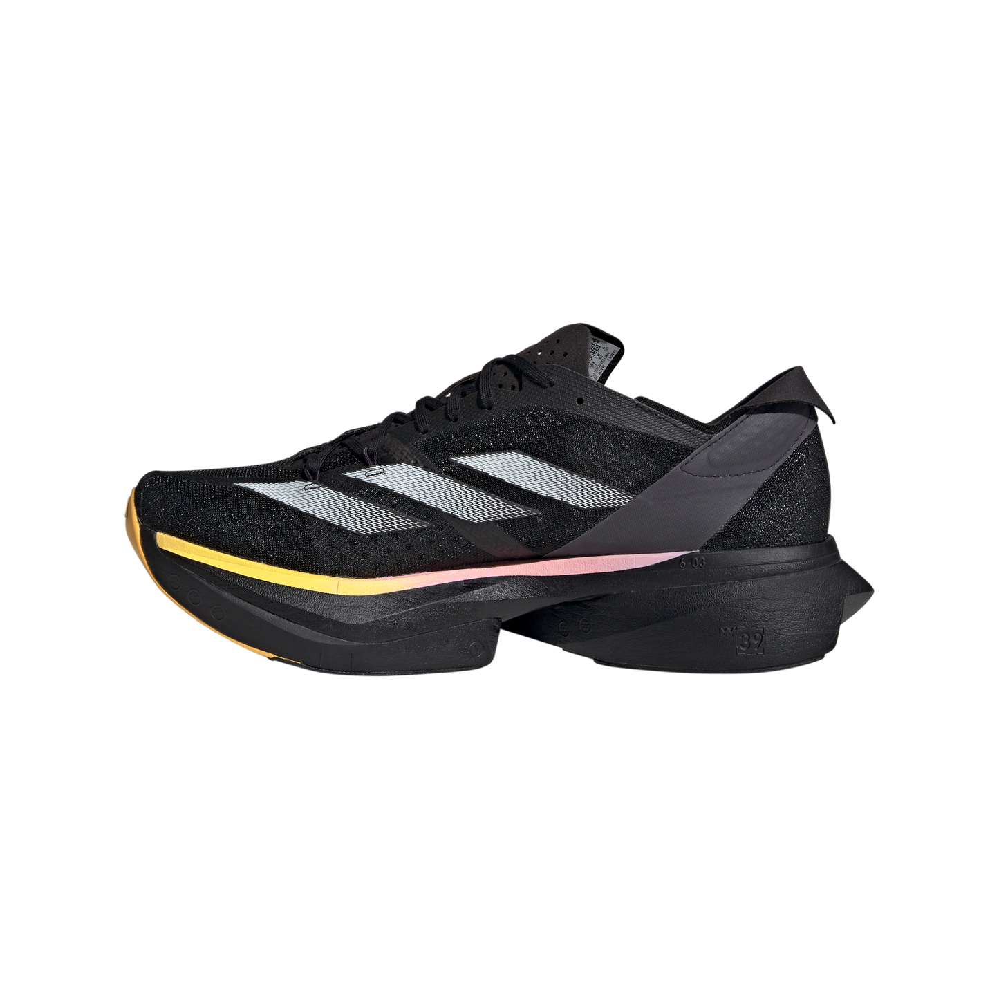 Adidas Adizero Adios Pro 3 Shoes Men's - Core Black /Zero Metalic /Spark