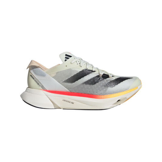 Adidas Adizero Adios Pro 3 Shoes Men's - Ivory/Black