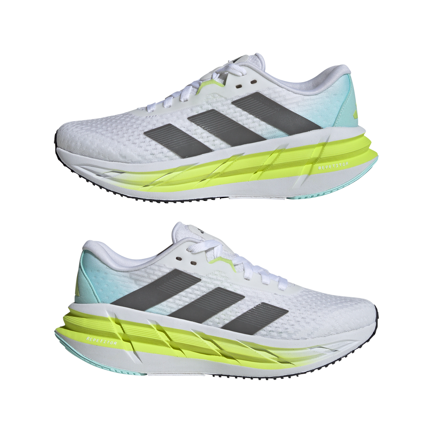 Adidas Adistar 3 Women's - Cloud White/Core Black/Pulse Lime