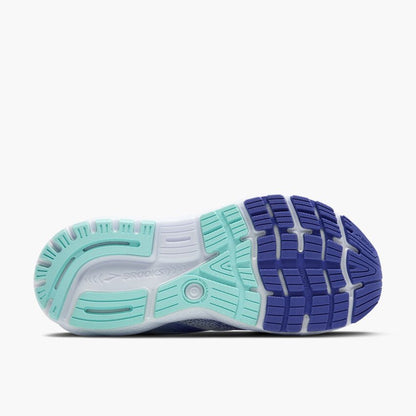 Brooks Ghost 16 Women's - White/Amparo Blue/Limpet Shell