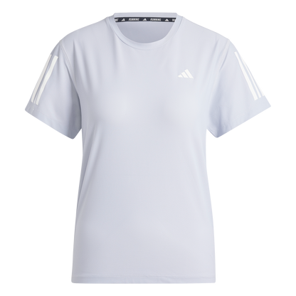 Adidas Own The Run T-Shirts Women's - Halo Silver