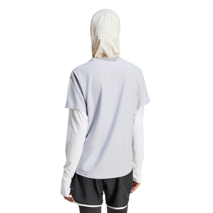 Adidas Own The Run T-Shirts Women's - Halo Silver