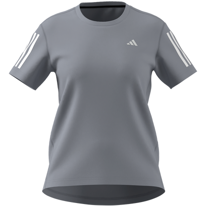 Adidas Own The Run T-Shirts Women's - Halo Silver