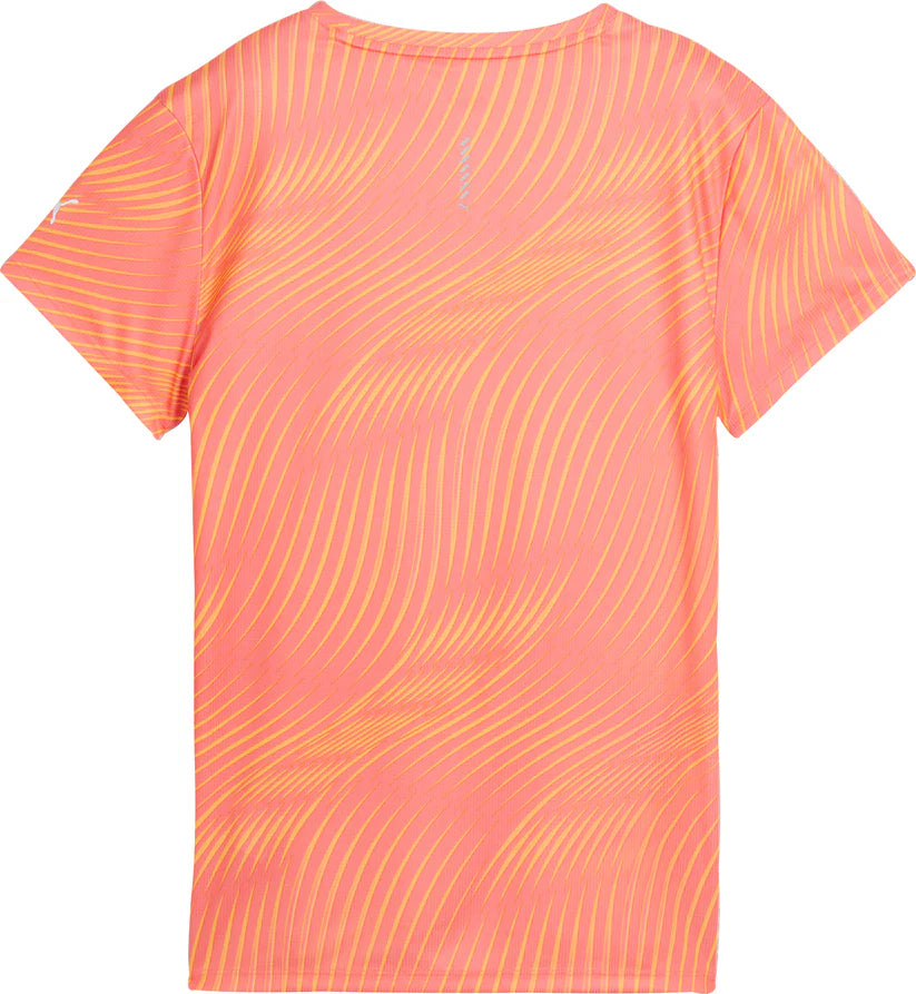 Puma Run Favorite SS Tee Women's - All over graphic print