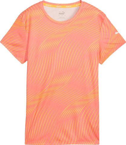 Puma Run Favorite SS Tee Women's - All over graphic print