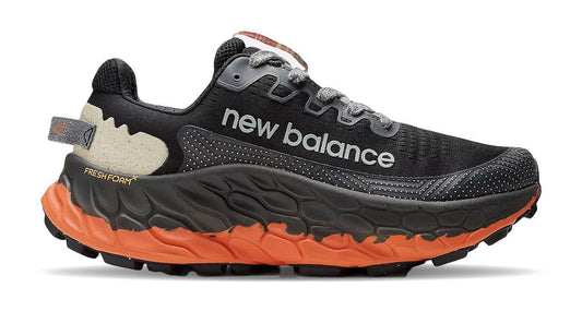 New Balance Fresh Foam X More Trail V3 Men's Black Cayenne - The Sweat Shop