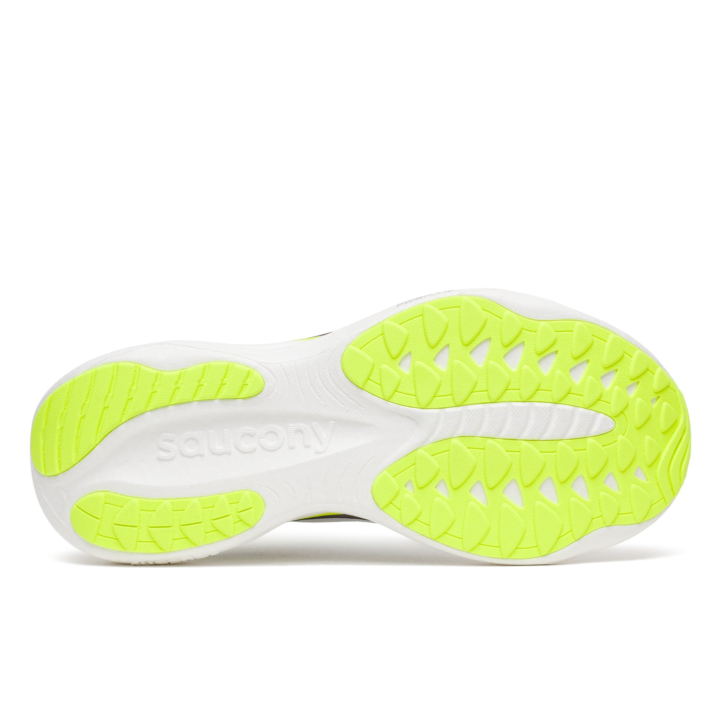 Saucony Ride 19 Men's - White/Citron