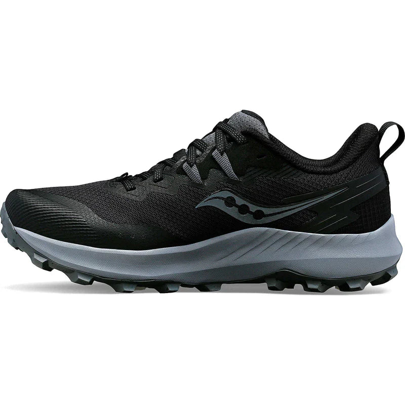 Saucony Peregrine 14 Women's Wide - Black/Carbon