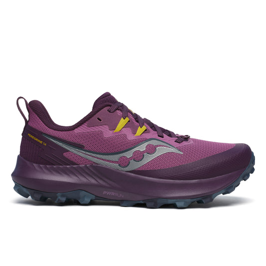 Saucony Peregrine 14 Women's - Plum/Eggplant Prune/Aubergine