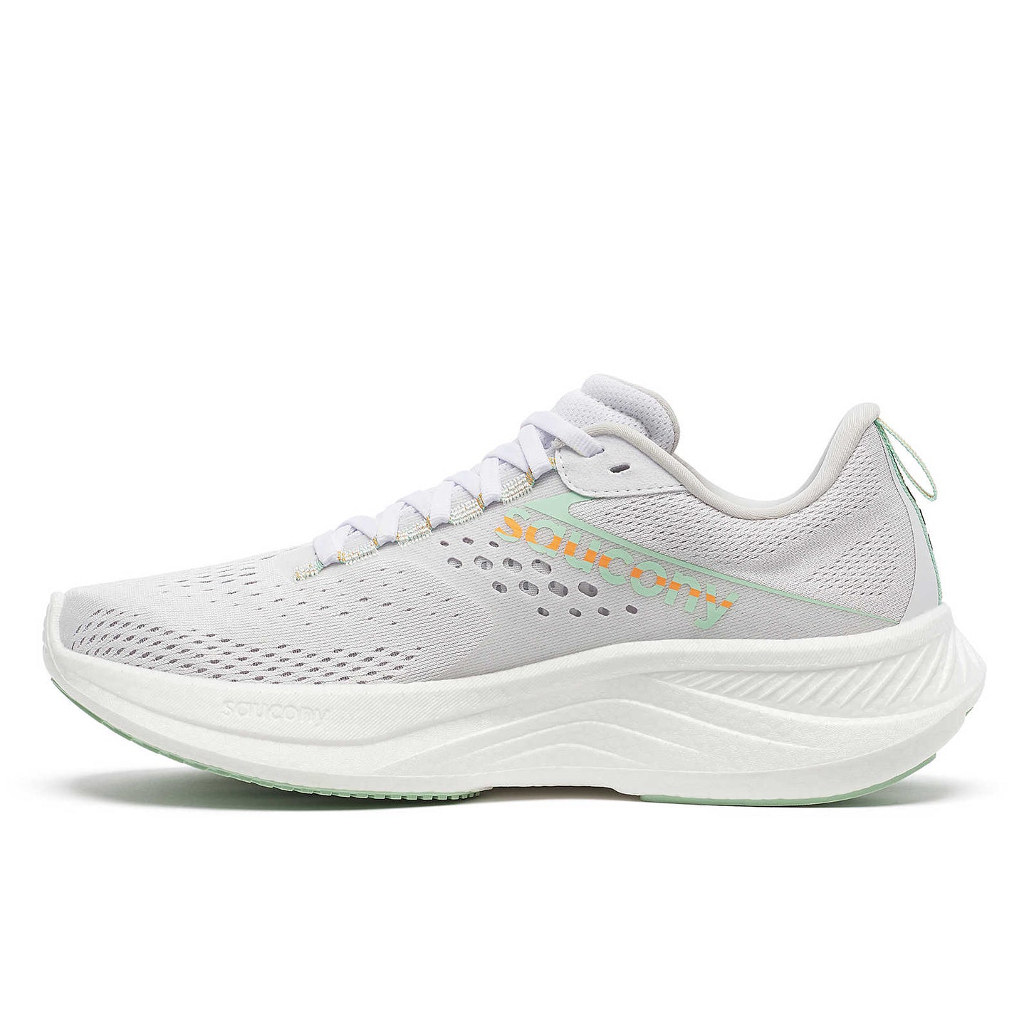 Saucony Ride 17 Women's - White/Peel