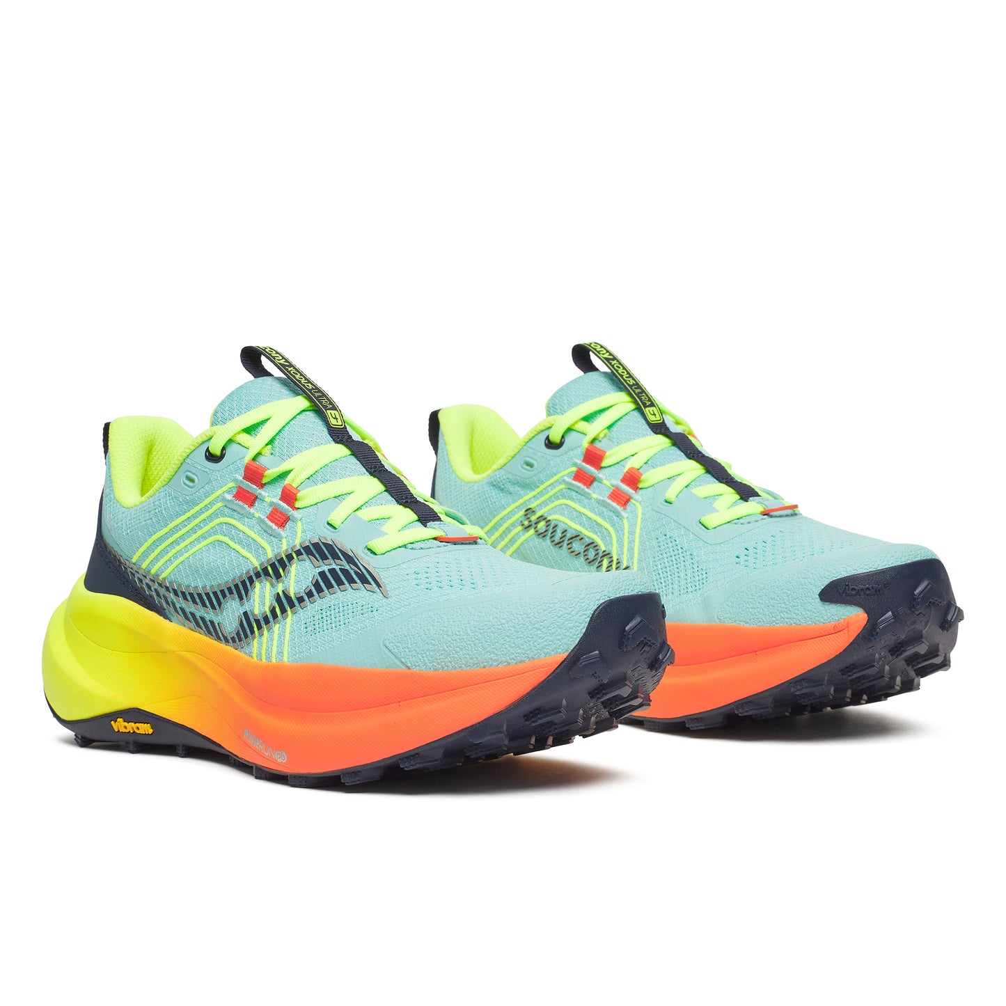 Saucony Xodus Ultra 4 Women's - Splash/Fire