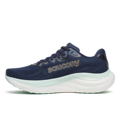Saucony Ride 19 Women's - Navy/Aqua