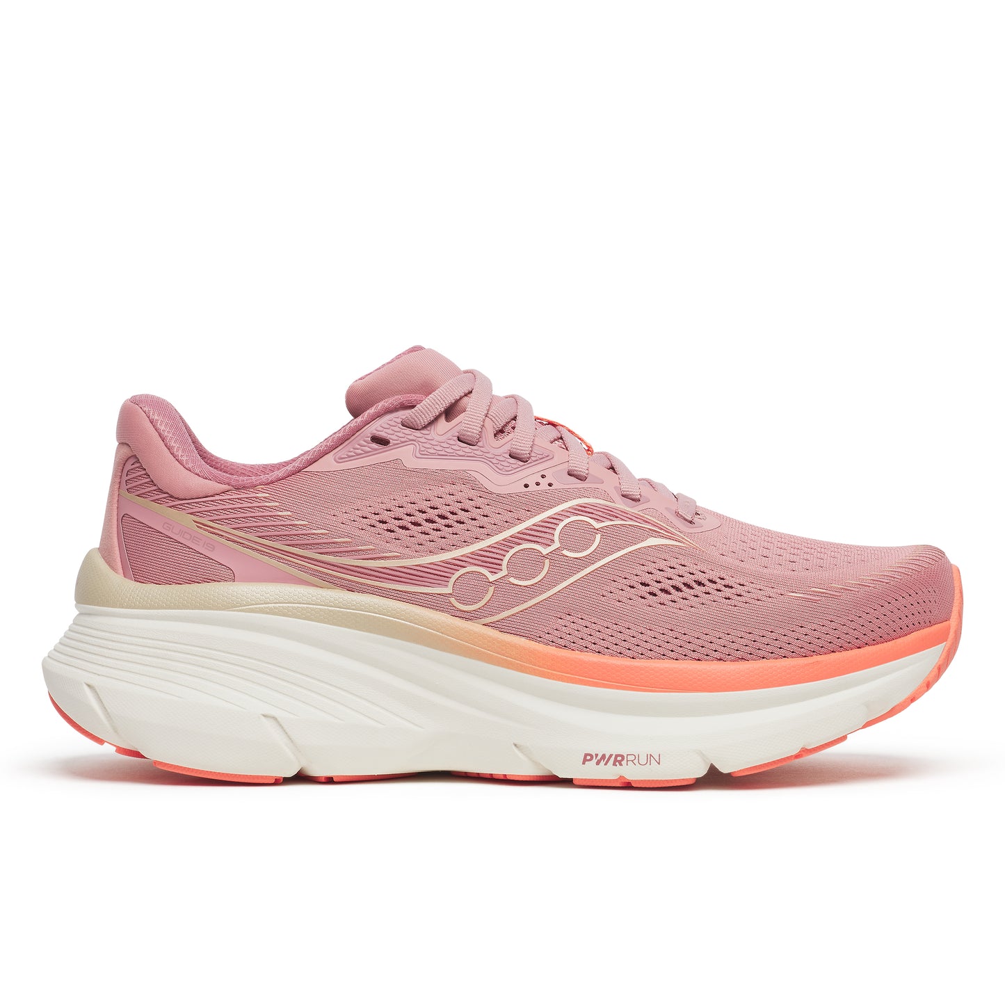 Saucony Guide 19 Women's - Mauve/Salmon