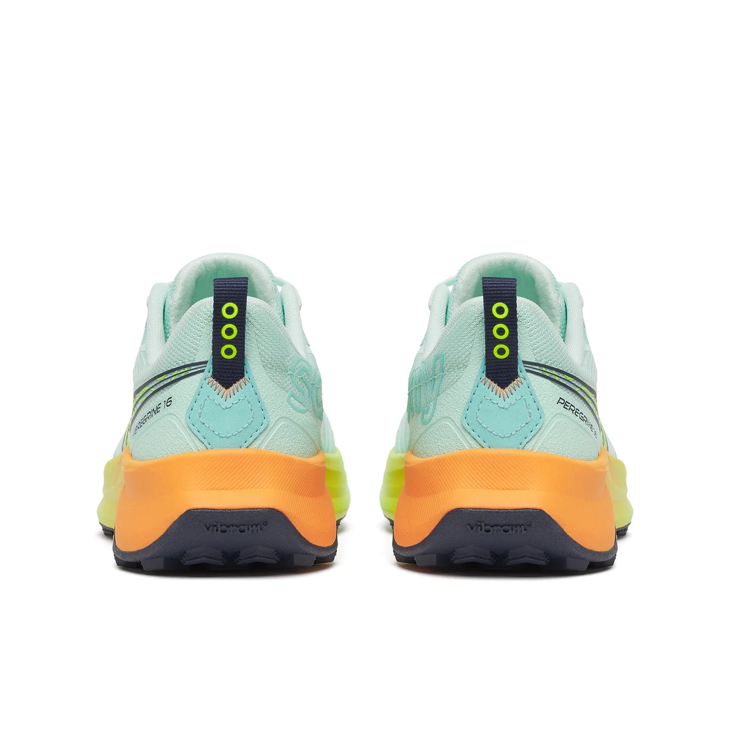 Saucony Peregrine 16 Women's - Aqua/Citron Piscine