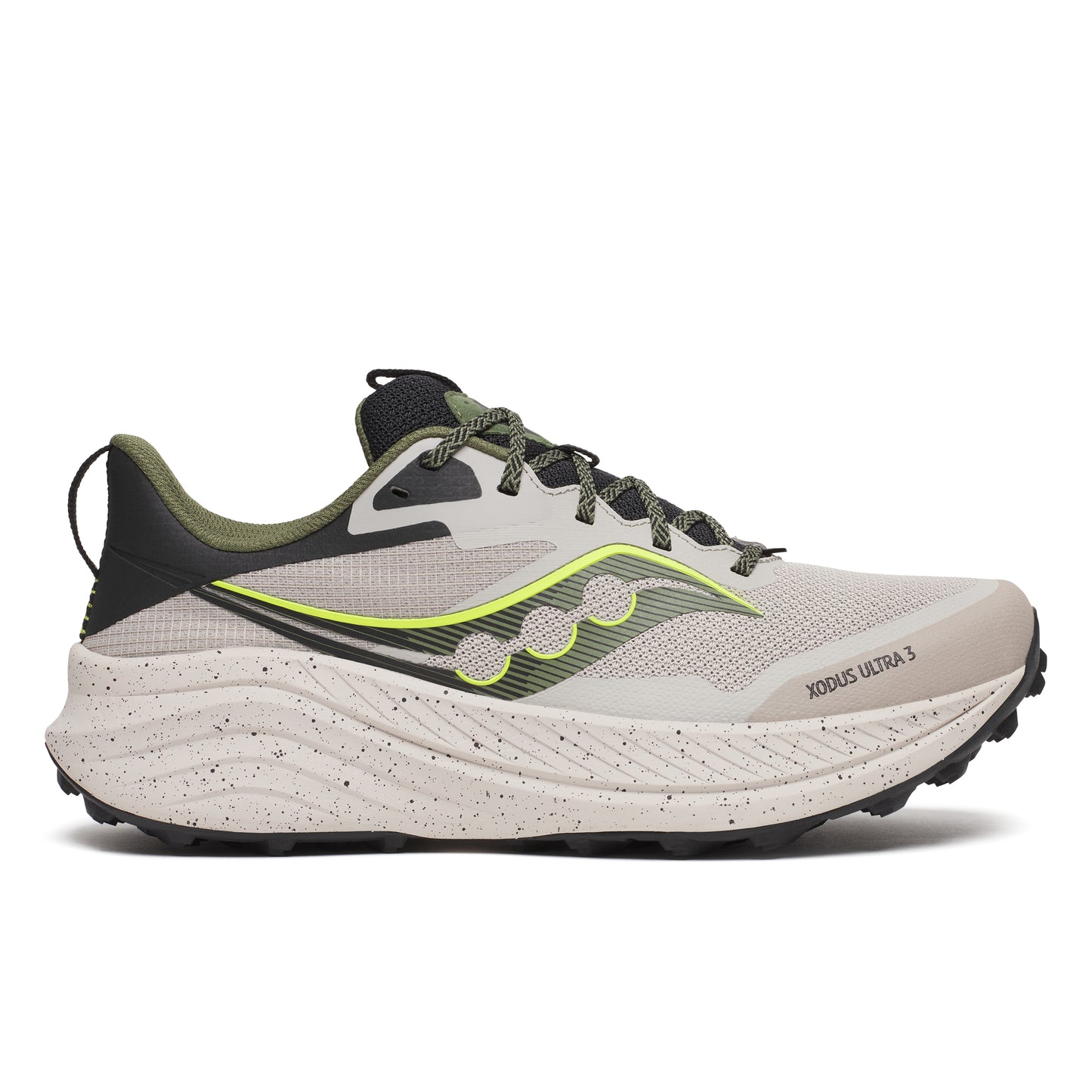 Saucony Xodus Ultra 3 Men's - Dove/Olivine Colombe/Olivin