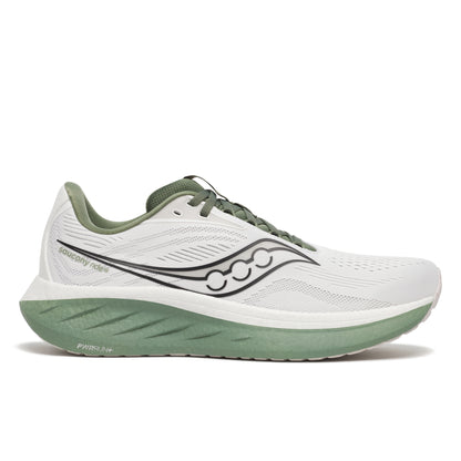 Saucony Ride 18 Men's - White/Olive