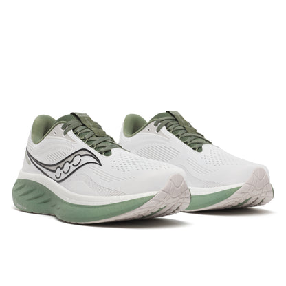 Saucony Ride 18 Men's - White/Olive