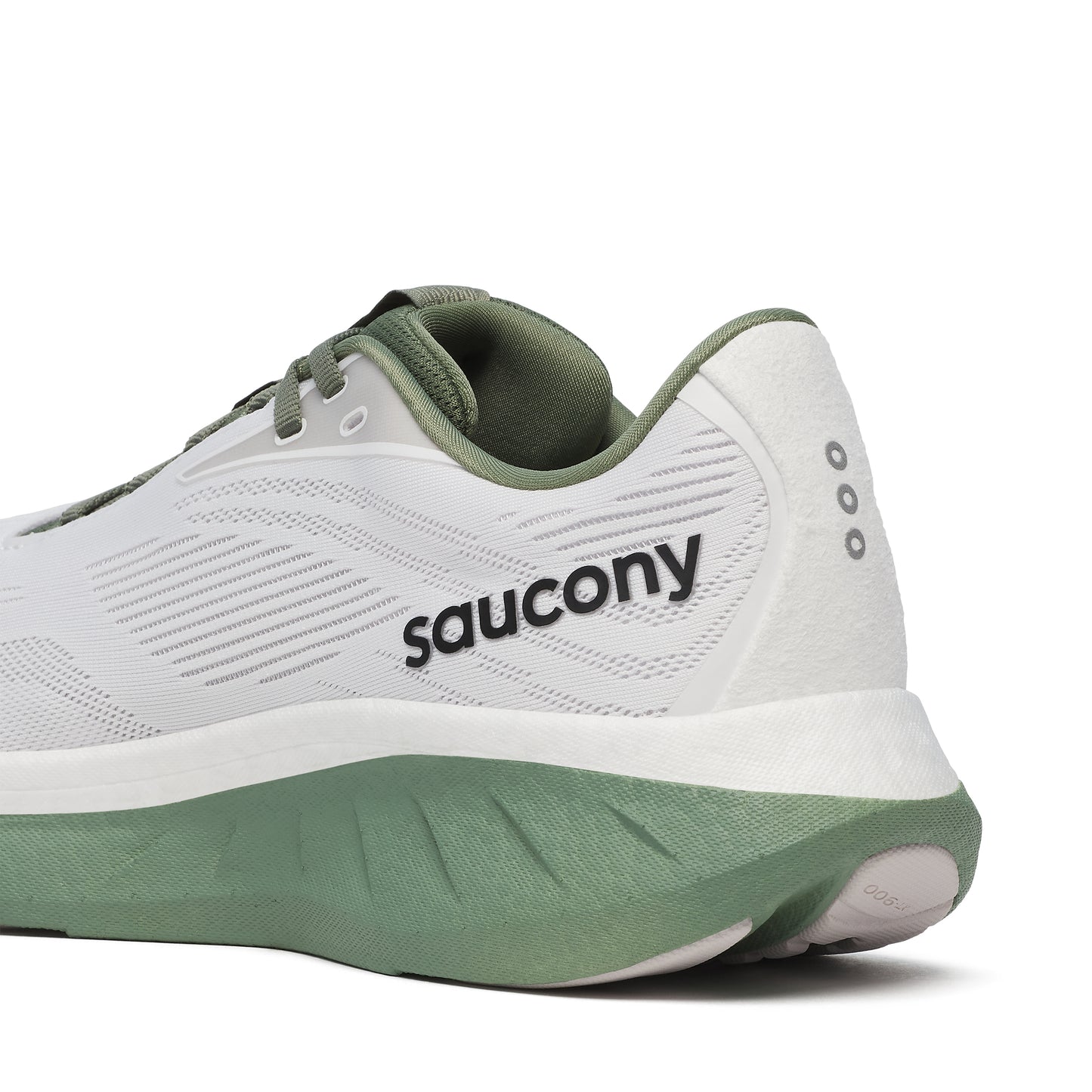 Saucony Ride 18 Men's - White/Olive