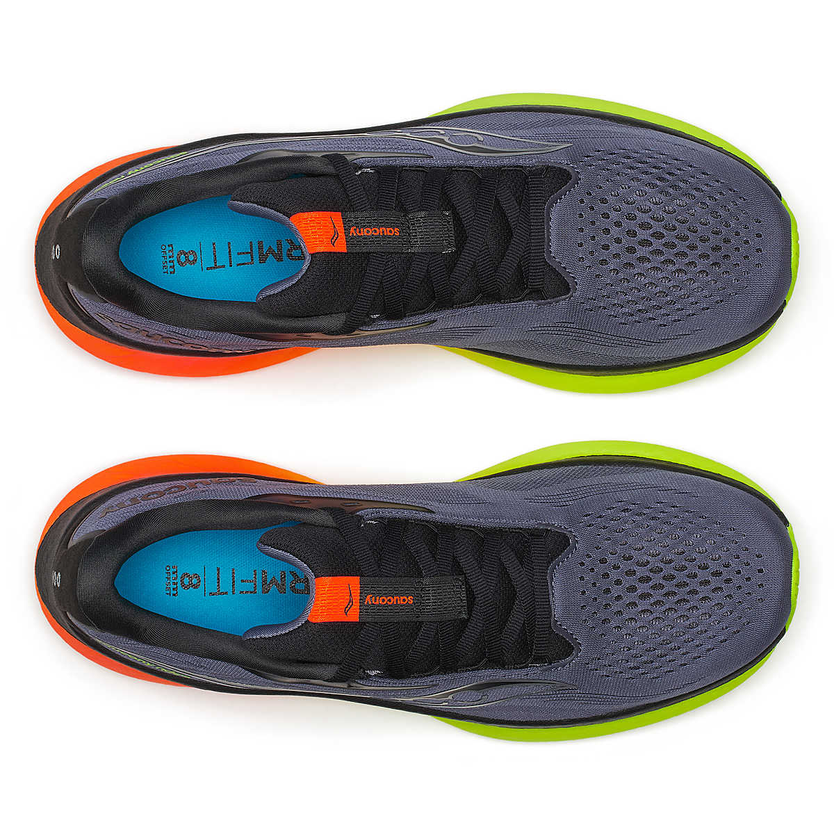 Saucony Ride 18 Men's - Shadow/Vizi