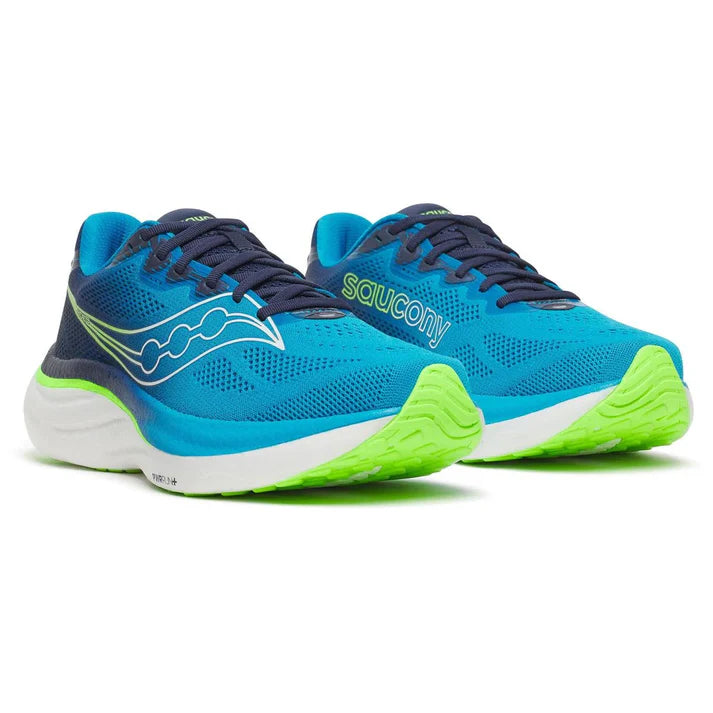 Saucony Ride 19 Men's - Cobalt/Slime Cobalt