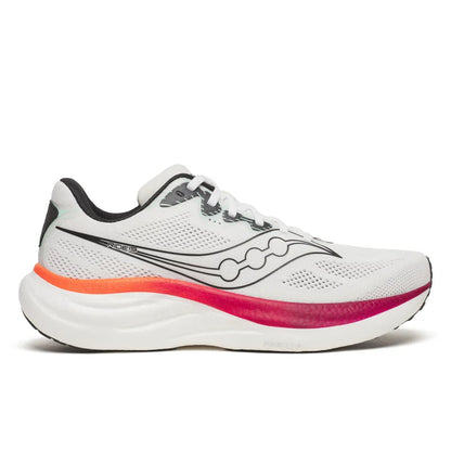 Saucony Ride 19 Men's - White/Crimson