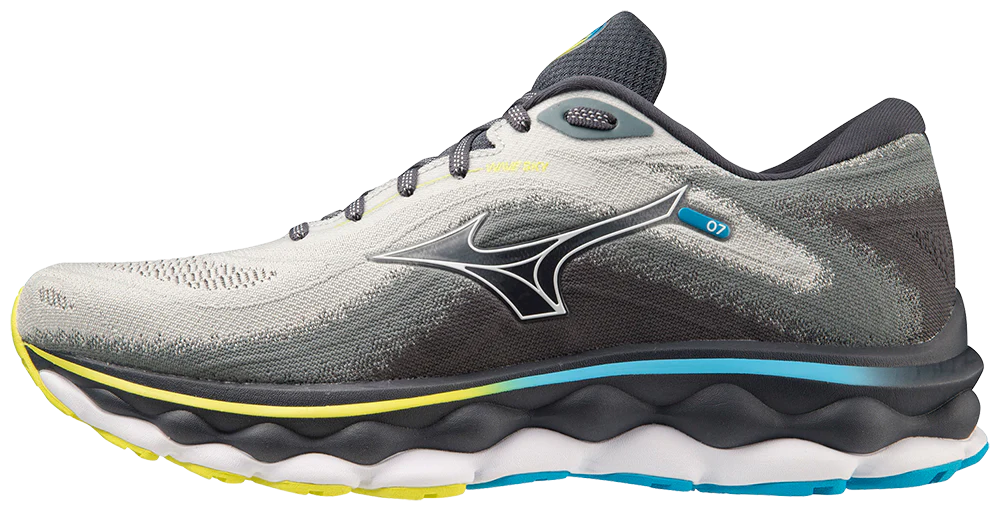 Mizuno Wave Sky 7 men's - Blue/White/Bolt