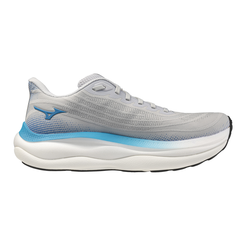 Mizuno Wave Sky 9 Men's - Cloudscape/blue Jewel/lava Orange