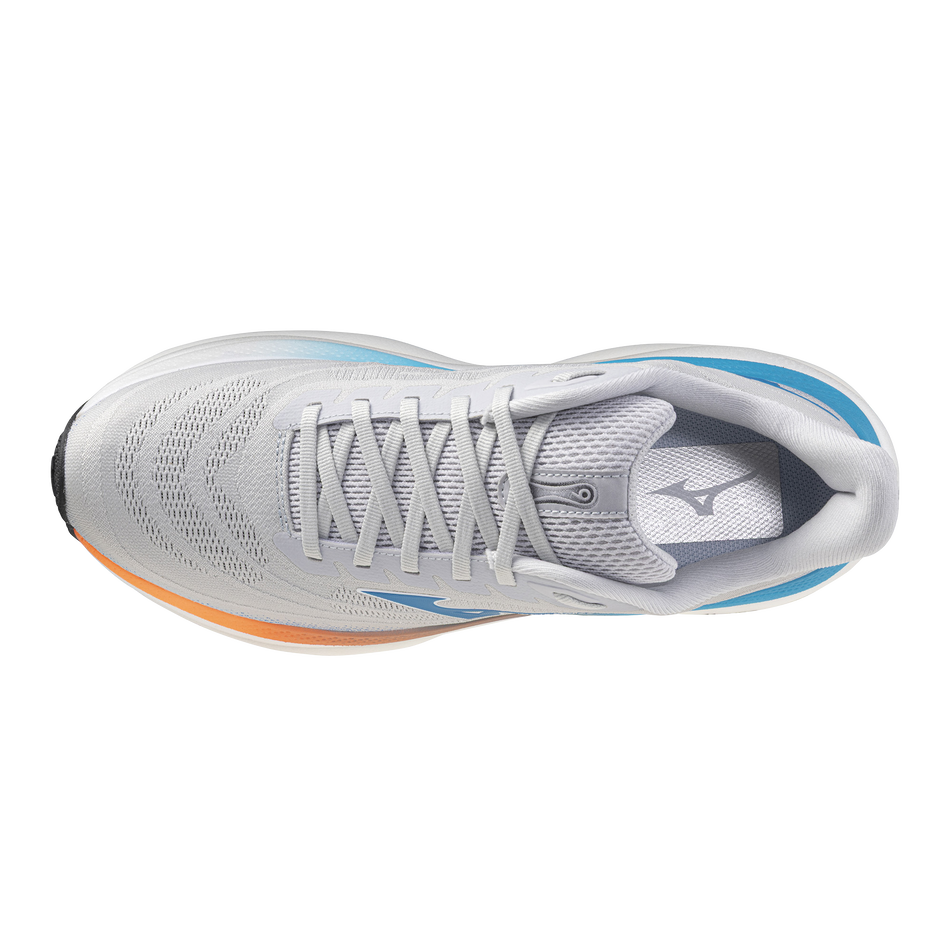 Mizuno Wave Sky 9 Men's - Cloudscape/blue Jewel/lava Orange