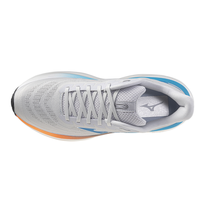 Mizuno Wave Sky 9 Men's - Cloudscape/blue Jewel/lava Orange