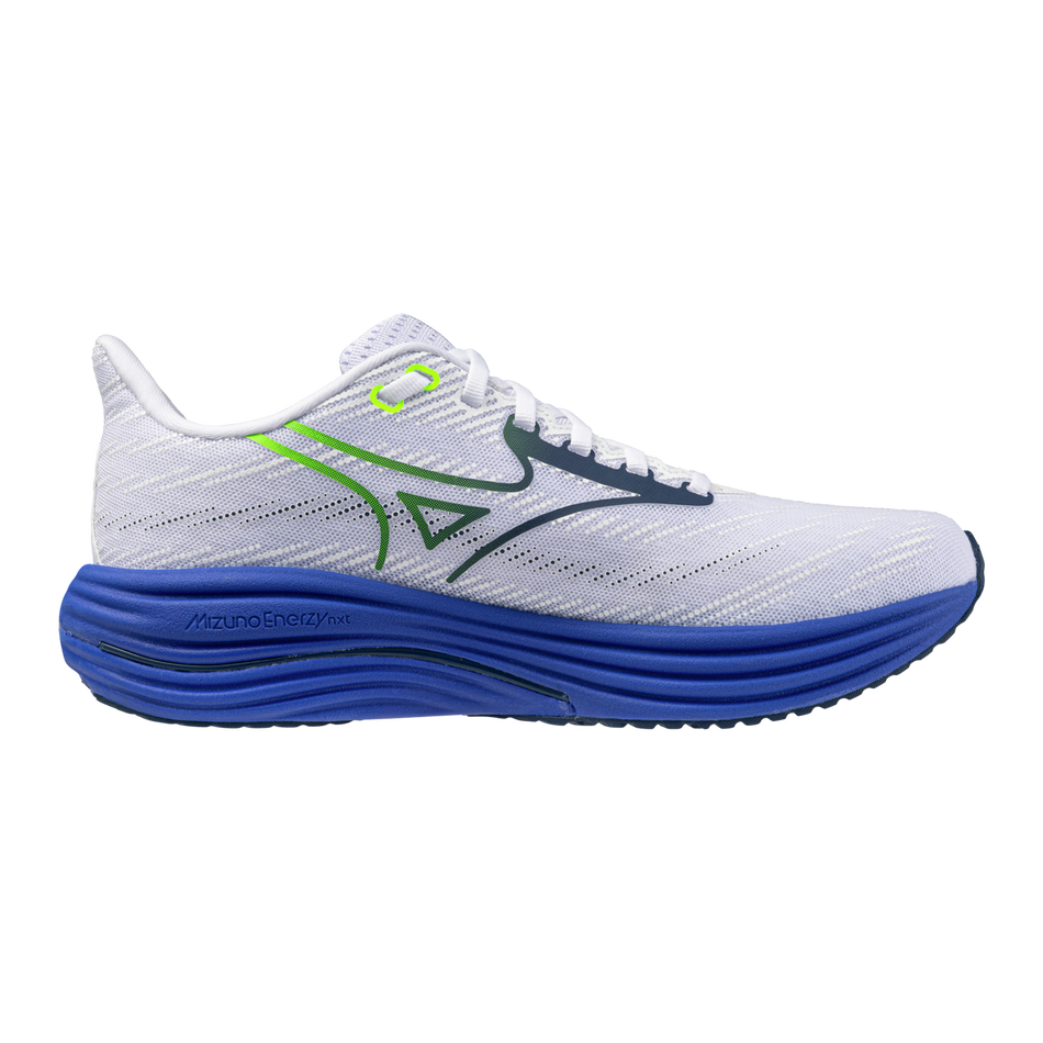 Mizuno Wave Rider 29 Men's - White/Estate Blue/Lightning Ye