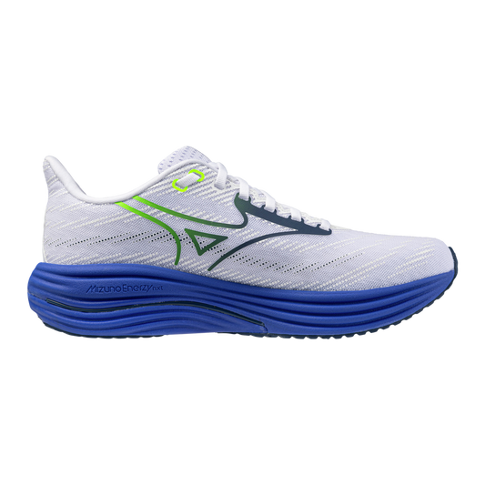 Mizuno Wave Rider 29 Men's - White/Estate Blue/Lightning Ye
