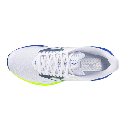 Mizuno Wave Rider 29 Men's - White/Estate Blue/Lightning Ye