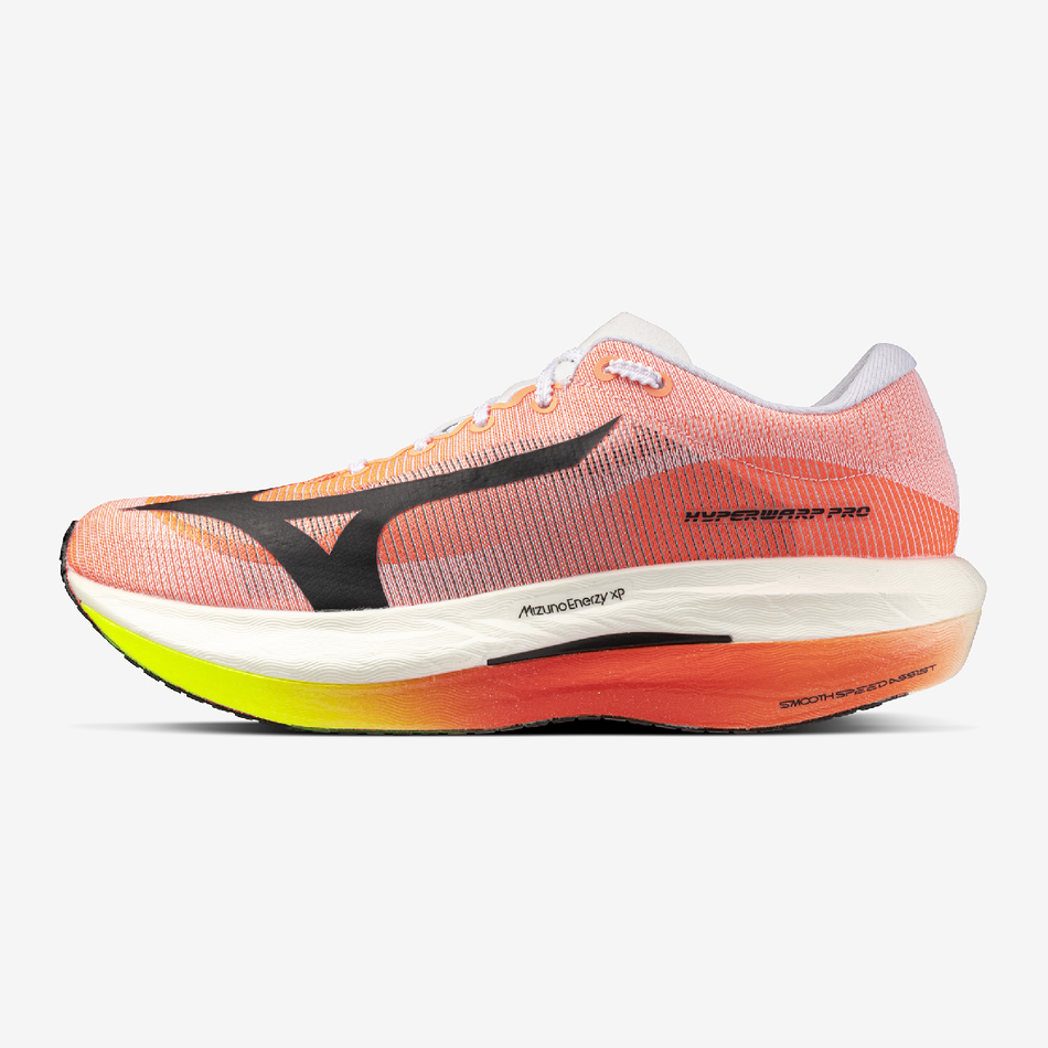 Mizuno Hyperwarp Pro Unisex - White/black/lava Orange