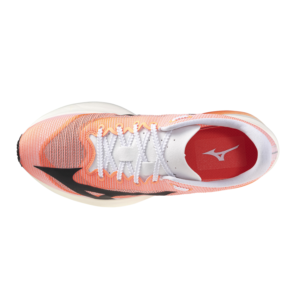 Mizuno Hyperwarp Pro Unisex - White/black/lava Orange