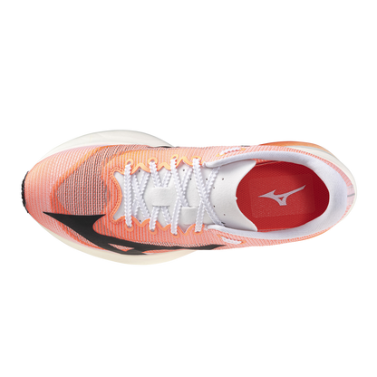 Mizuno Hyperwarp Pro Unisex - White/black/lava Orange