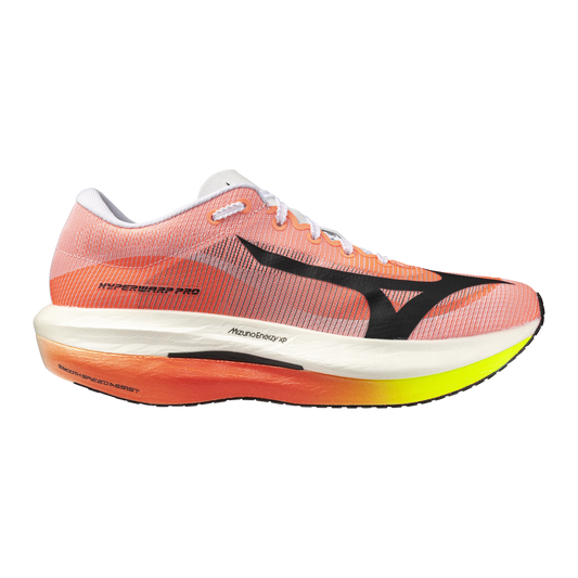 Mizuno Hyperwarp Pro Unisex - White/black/lava Orange