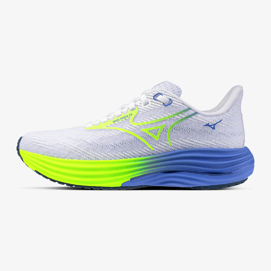 Mizuno Wave Rider 29 Women's - White/Lightning Yellow/Ultrama