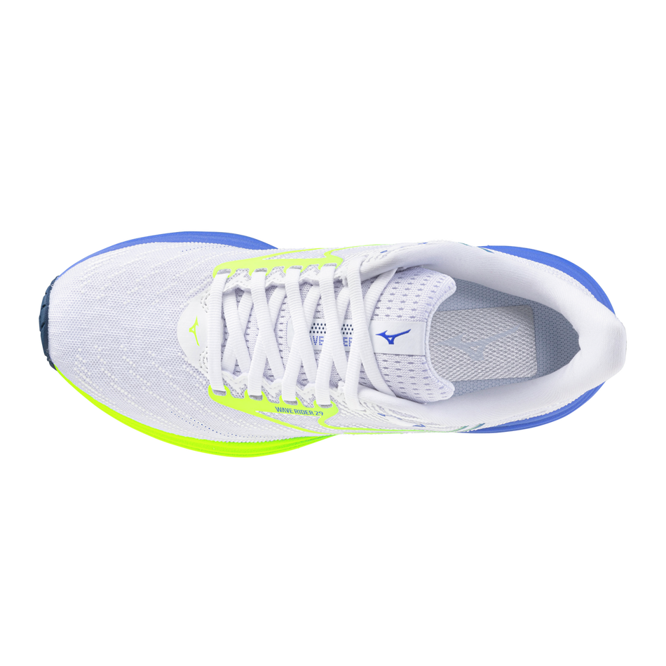 Mizuno Wave Rider 29 Women's - White/Lightning Yellow/Ultrama