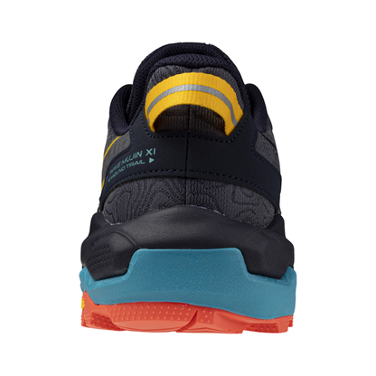 Mizuno Wave Mujin 11 9 Men's - Odyssey Gray/Citrus/Fiery Cora