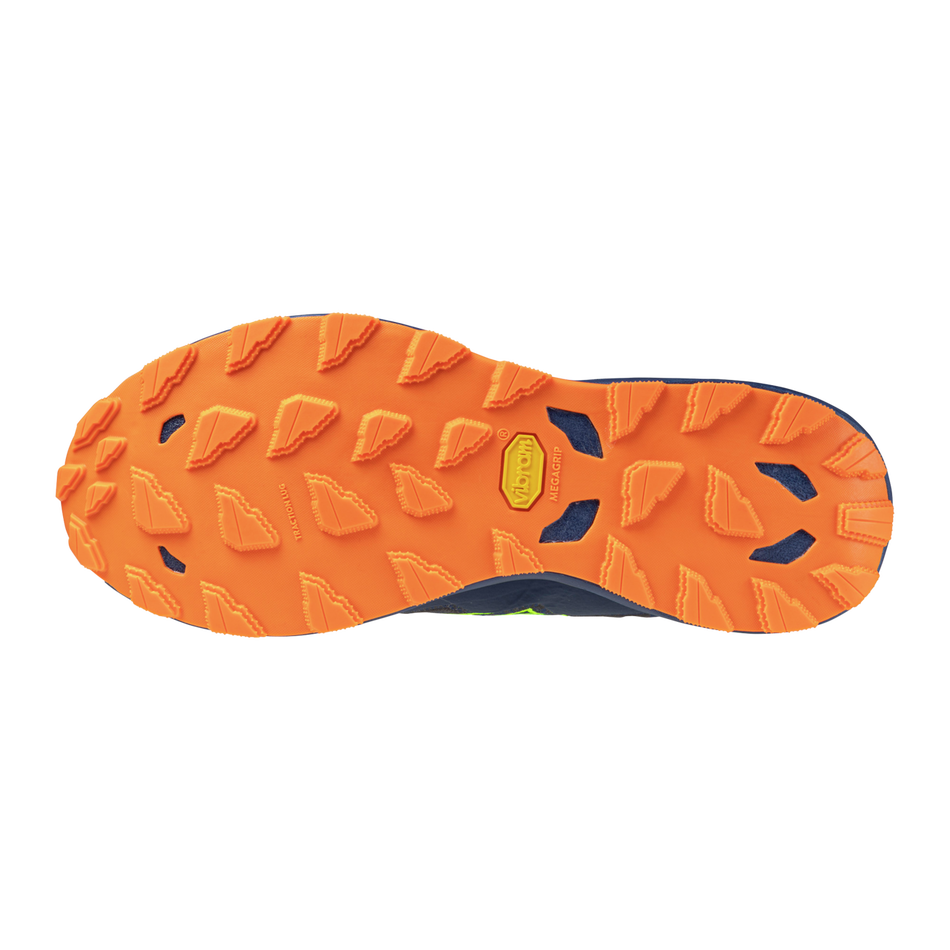 Mizuno Wave Daichi 9 Men's - Estate Blue/Lightning Yellow